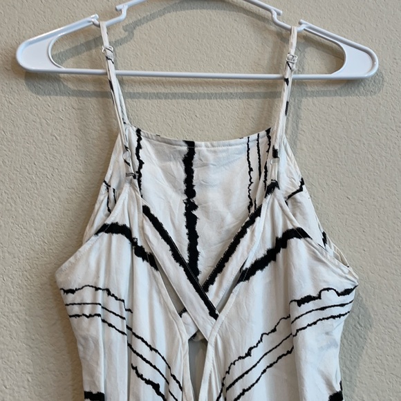 RVCA - Romper - black and white spaghetti strap - Picture 3 of 5